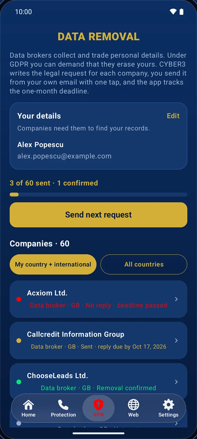Data Removal